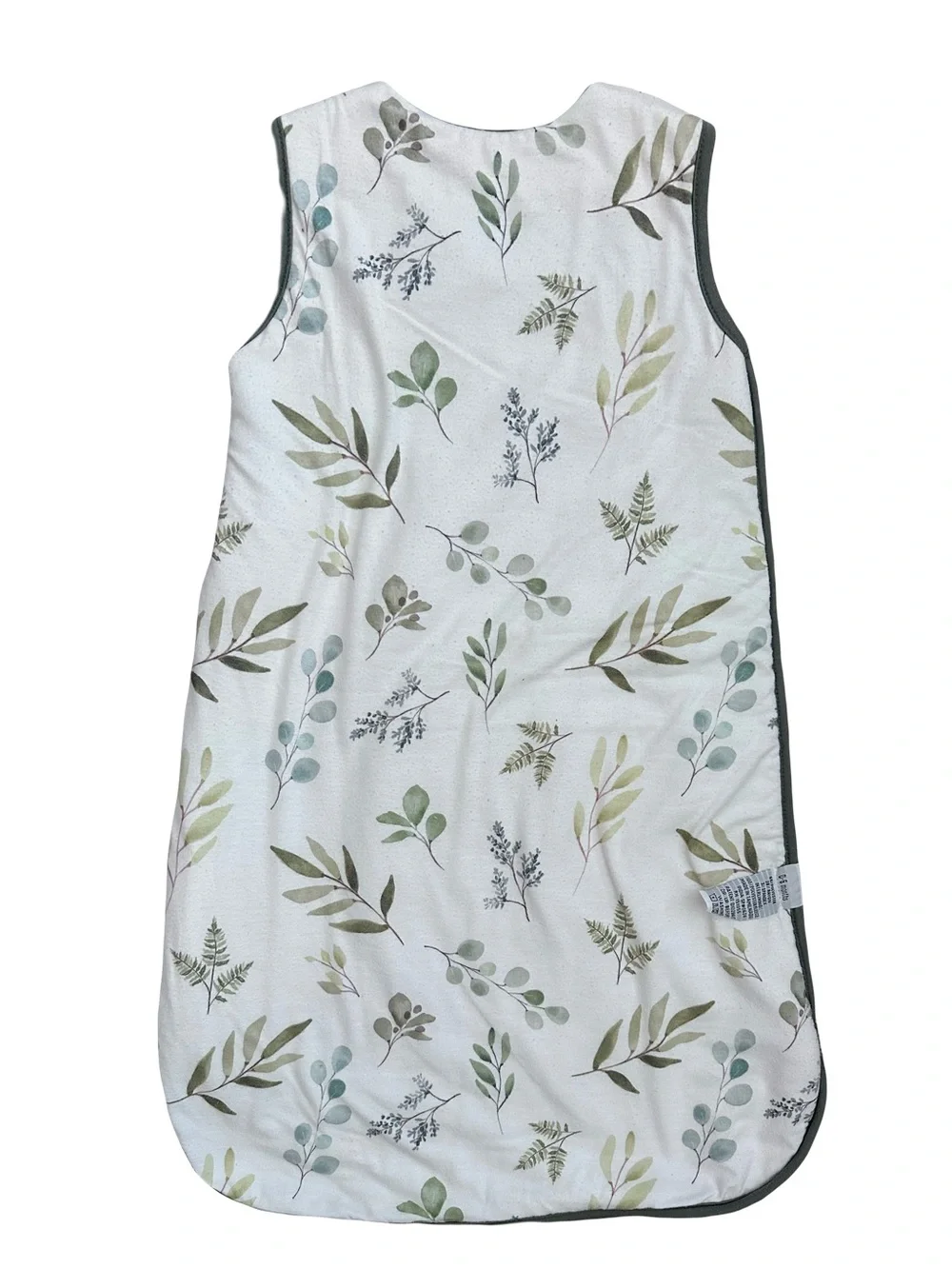 Copper Pearl Neutral Leaf Print Sleep Sack